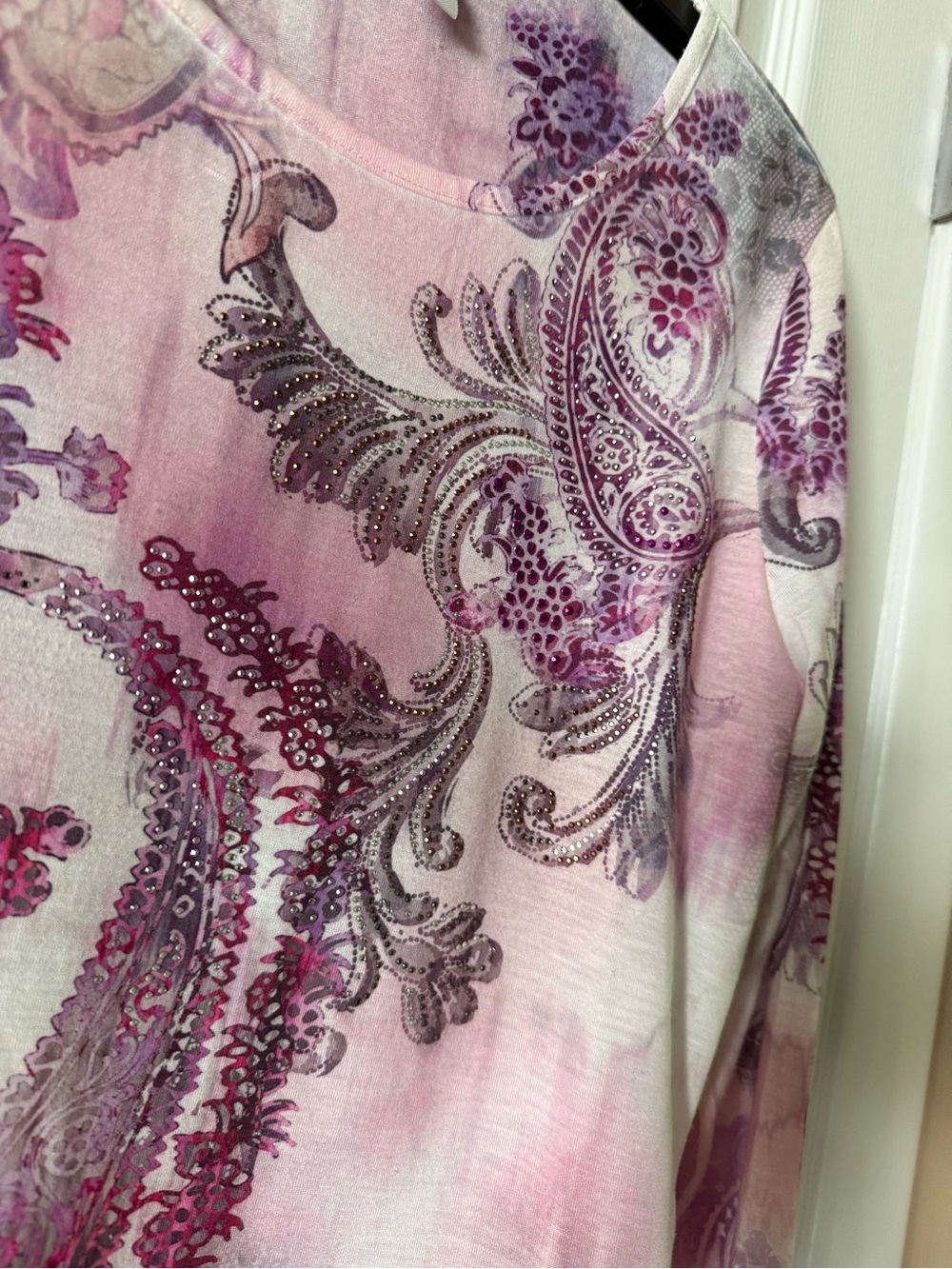 Chicos Rhinestone Blouse - Picture 4 of 4